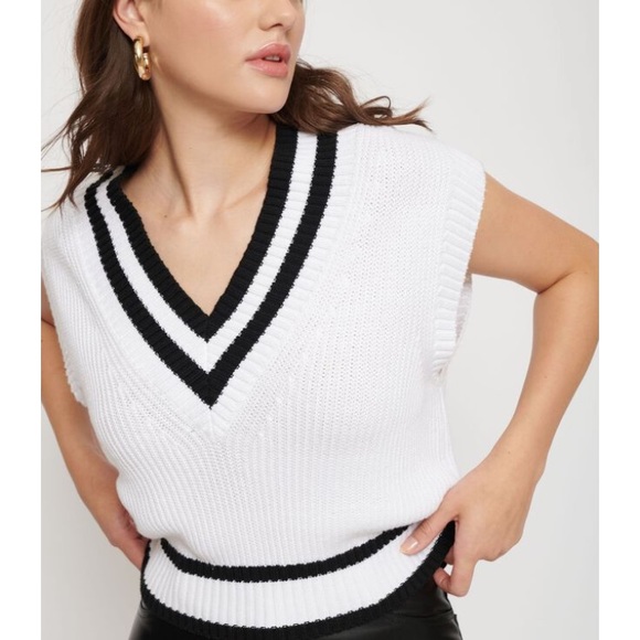 💥SOLD💥 New ⚡️Dynamite⚡️ Sweater Vest - Picture 2 of 3